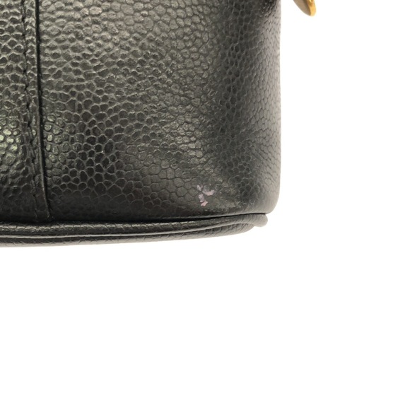 Chanel Skin Caviar Bag Black Vanity - Picture 11 of 12